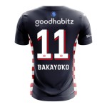 Günstige Fußballtrikots PSV Eindhoven Bakayoyo 11 Auswärtstrikot 2025-26 Kurzarm
